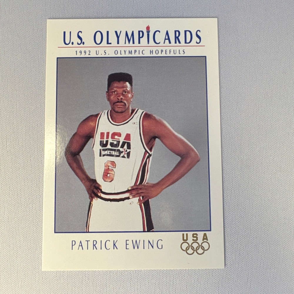 1992 IMPEL OLYMPICARDS PATRICK EWING‎ #10 DREAM TEAM EX/EXMT *A8373